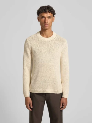 Sweter z dzianiny o kroju regular fit z mieszanki bawełny Marc O'Polo