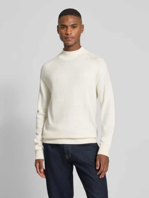 Sweter z dzianiny o kroju regular fit z mieszanki bawełny model ‘TITO’ Strellson