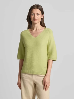 sweter z dzianiny o kroju regular fit z mieszanki bawełny s.Oliver RED LABEL