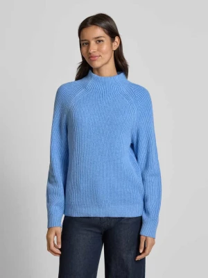 Sweter z dzianiny o kroju regular fit z mieszanki bawełny z dodatkiem wełny Tom Tailor