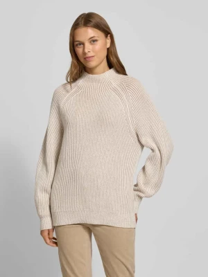 Sweter z dzianiny o kroju regular fit z mieszanki bawełny z dodatkiem wełny Tom Tailor