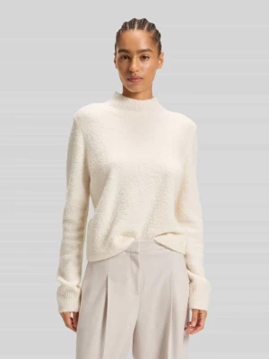 Sweter z dzianiny o kroju regular fit z mieszanki wełny i kaszmiru model ‘FUBRINA’ Boss