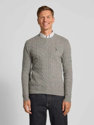 Sweter z dzianiny o kroju regular fit z mieszanki wełny i kaszmiru Polo Ralph Lauren