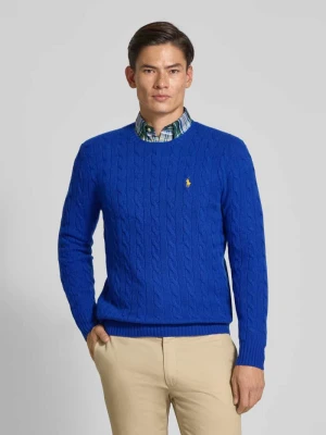 Sweter z dzianiny o kroju regular fit z mieszanki wełny i kaszmiru Polo Ralph Lauren