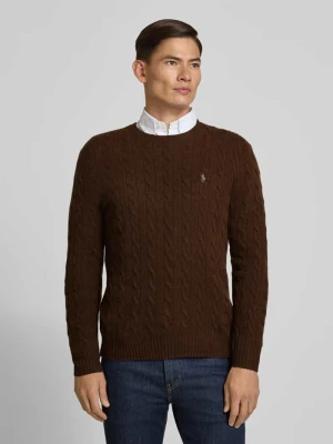Sweter z dzianiny o kroju regular fit z mieszanki wełny i kaszmiru Polo Ralph Lauren