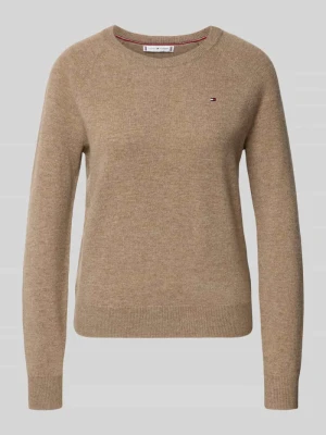 Sweter z dzianiny o kroju regular fit z mieszanki wełny i kaszmiru Tommy Hilfiger