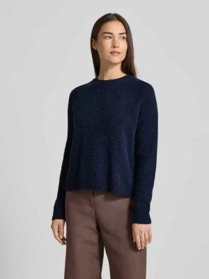 Sweter z dzianiny o kroju regular fit z mieszanki wełny z alpaki model ‘FEBISAN’ Boss