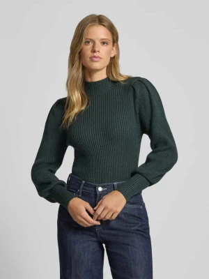 Sweter z dzianiny o kroju regular fit z mieszanki wiskozy model ‘KATIA’ Only