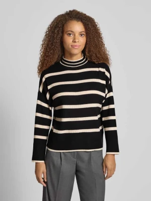 Sweter z dzianiny o kroju regular fit z mieszanki wiskozy model ‘LIBI’ Only
