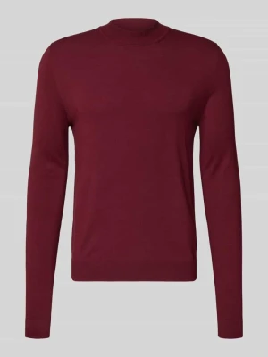 Sweter z dzianiny o kroju regular fit z mieszanki wiskozy model ‘SAN MARC’ HUGO