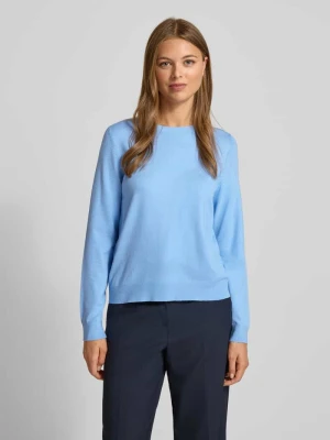 Sweter z dzianiny o kroju regular fit z mieszanki wiskozy s.Oliver RED LABEL
