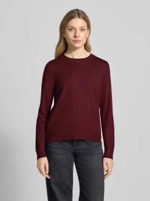 Sweter z dzianiny o kroju regular fit z mieszanki wiskozy s.Oliver RED LABEL