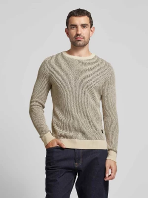 Sweter z dzianiny o kroju regular fit z oddychającej, miękkiej bawełny Tom Tailor