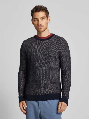 Sweter z dzianiny o kroju regular fit z oddychającej, miękkiej bawełny Tom Tailor