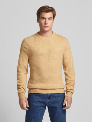 Sweter z dzianiny o kroju regular fit z okrągłym dekoltem Scotch & Soda