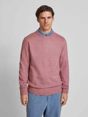 Sweter z dzianiny o kroju regular fit z okrągłym dekoltem Scotch & Soda