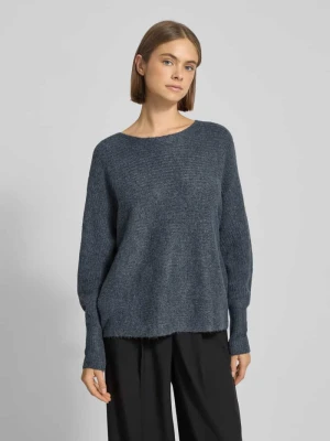Sweter z dzianiny o kroju regular fit z rękawami nietoperzowymi model ‘DANIELLA’ Only