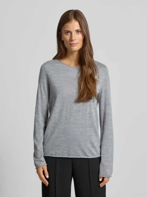Sweter z dzianiny o kroju regular fit z żywej wełny Marc O'Polo