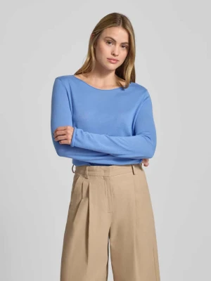 Sweter z dzianiny o kroju regular fit z żywej wełny Marc O'Polo