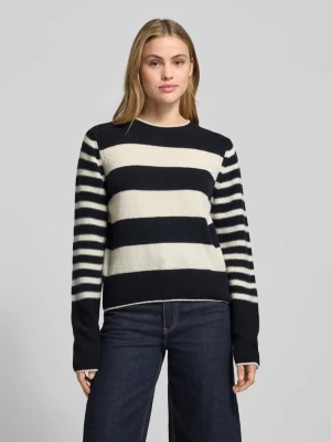 Sweter z dzianiny o kroju regular fit z żywej wełny Marc O'Polo