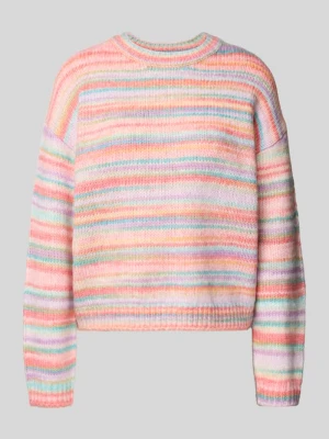 Sweter z dzianiny o kroju relaxed fit model ‘ORMAN’ Pieces
