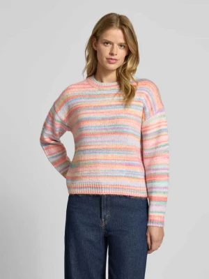 Sweter z dzianiny o kroju relaxed fit model ‘ORMAN’ Pieces