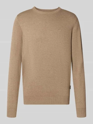 Sweter z dzianiny o kroju relaxed fit z czystej bawełny Bugatti