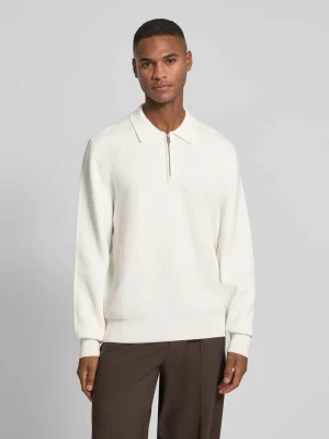 Sweter z dzianiny o kroju relaxed fit z czystej bawełny model ‘SAN PAULEY-C’ HUGO