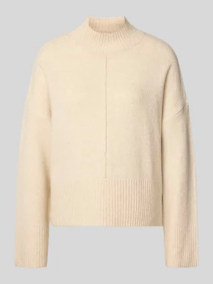 Sweter z dzianiny o kroju relaxed fit z dodatkiem wełny model ‘WHITNEY’ Only