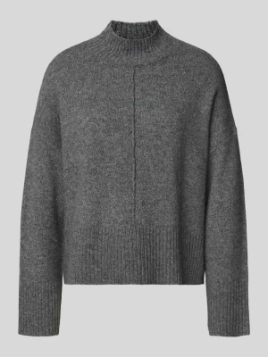 Sweter z dzianiny o kroju relaxed fit z dodatkiem wełny model ‘WHITNEY’ Only