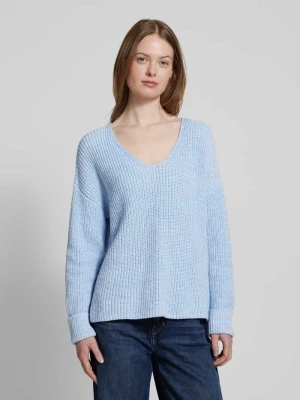 Sweter z dzianiny o kroju relaxed fit z mieszanki bawełny s.Oliver RED LABEL
