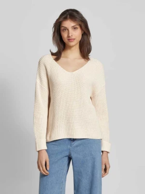 Sweter z dzianiny o kroju relaxed fit z mieszanki bawełny s.Oliver RED LABEL