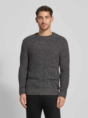 Sweter z dzianiny o kroju relaxed fit z mieszanki bawełny Tom Tailor Denim