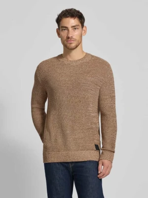 Sweter z dzianiny o kroju relaxed fit z mieszanki bawełny Tom Tailor Denim