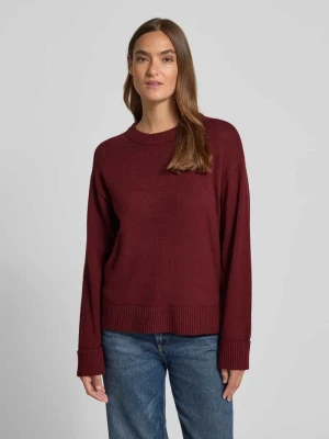 Sweter z dzianiny o kroju relaxed fit z mieszanki bawełny z dodatkiem wełny s.Oliver RED LABEL
