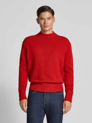 Sweter z dzianiny o kroju relaxed fit z mieszanki wełny i kaszmiru model ‘Calle’ Selected Homme