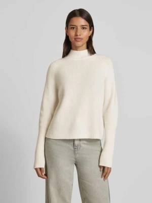 Sweter z dzianiny o kroju relaxed fit z mieszanki wełny z dodatkiem wełny z alpaki model ‘SURPIO’ HUGO