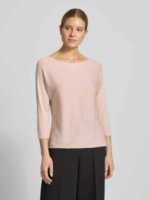Sweter z dzianiny o kroju relaxed fit z mieszanki wiskozy z włóknem z połyskiem s.Oliver BLACK LABEL