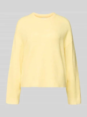 Sweter z dzianiny o kroju relaxed fit z okrągłym dekoltem model ‘SIMONI’ Only