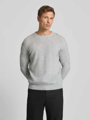Sweter z dzianiny o kroju slim fit z mieszanki wełny model ‘RAXOW’ American vintage