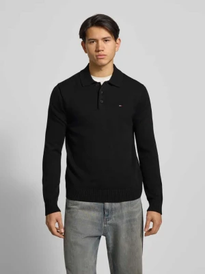 Sweter z dzianiny o kroju slim z czystej bawełny Tommy Jeans