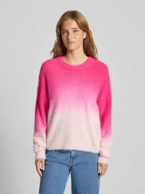 Sweter z dzianiny o luźnym kroju z cieniowaniem model ‘JALISA’ Pieces