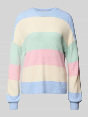 Sweter z dzianiny o luźnym kroju z mieszanki wiskozy model ‘ATIA’ Only