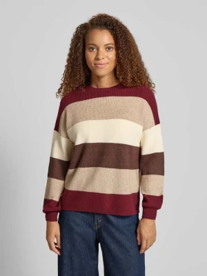 Sweter z dzianiny o luźnym kroju z mieszanki wiskozy model ‘ATIA’ Only