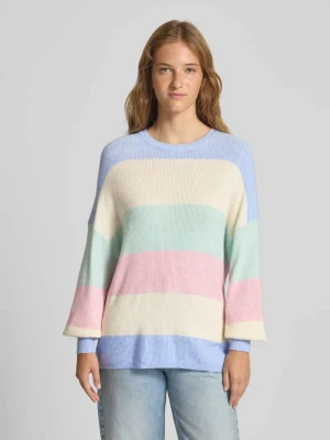 Sweter z dzianiny o luźnym kroju z mieszanki wiskozy model ‘ATIA’ Only