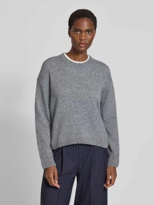 Sweter z dzianiny o luźnym kroju z mieszanki żywej wełny Marc O'Polo