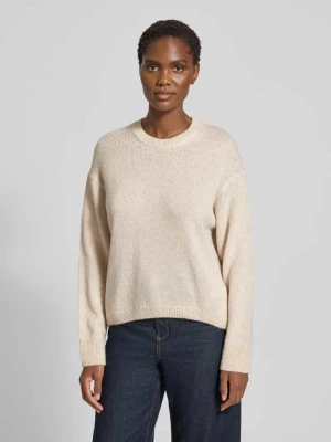 Sweter z dzianiny o luźnym kroju z mieszanki żywej wełny Marc O'Polo