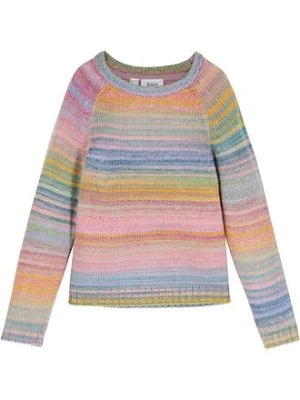 Sweter z dzianiny o splocie grubych oczek bonprix