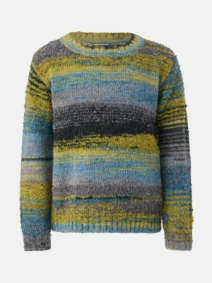 Sweter z dzianiny multicolour s.Oliver