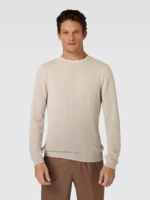 Sweter z dzianiny w jednolitym kolorze Antony Morato